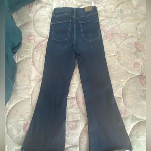 Curvy highest rise flare jeans